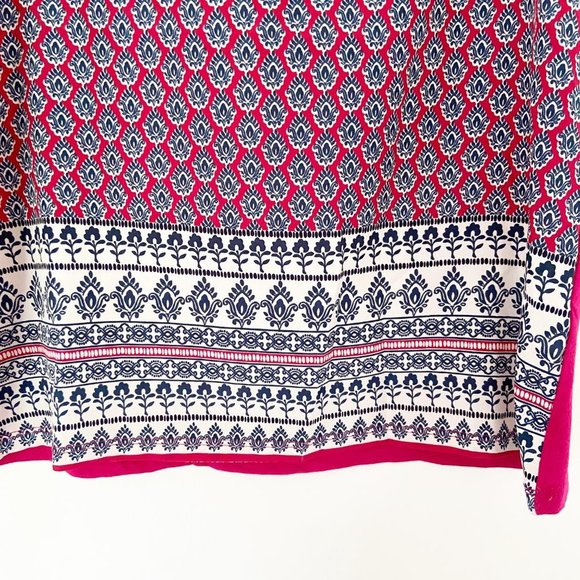 Banana Republic Pink Ikat Printed Sleeveless Top - Picture 3 of 5